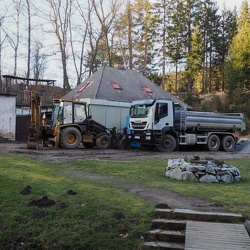 Stavba čistírny odpadních vod